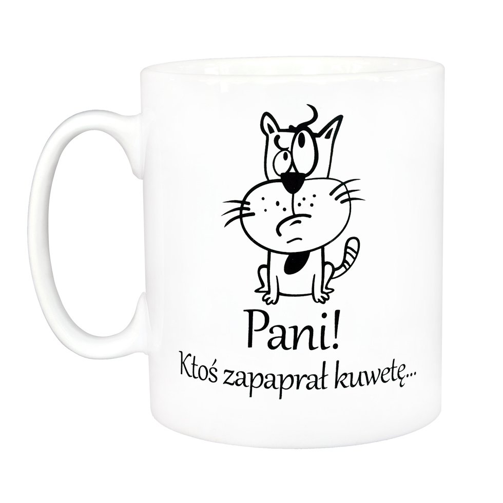 

Kubek Z Kotkiem - Ktoś zapaprał kuwetę, Jakość!!!