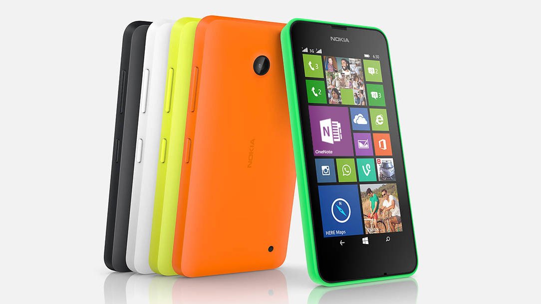 NOKIA LUMIA 630 4 кольори Колір Чорний