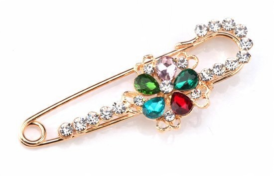 

Bg 2366 Broszka Agrafka Vintage