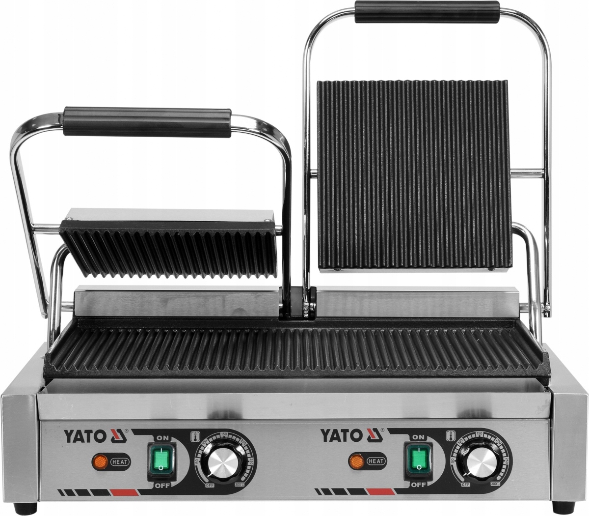 

Yato YG-04560 Podwójny Grill Kontaktowy Ryflowany