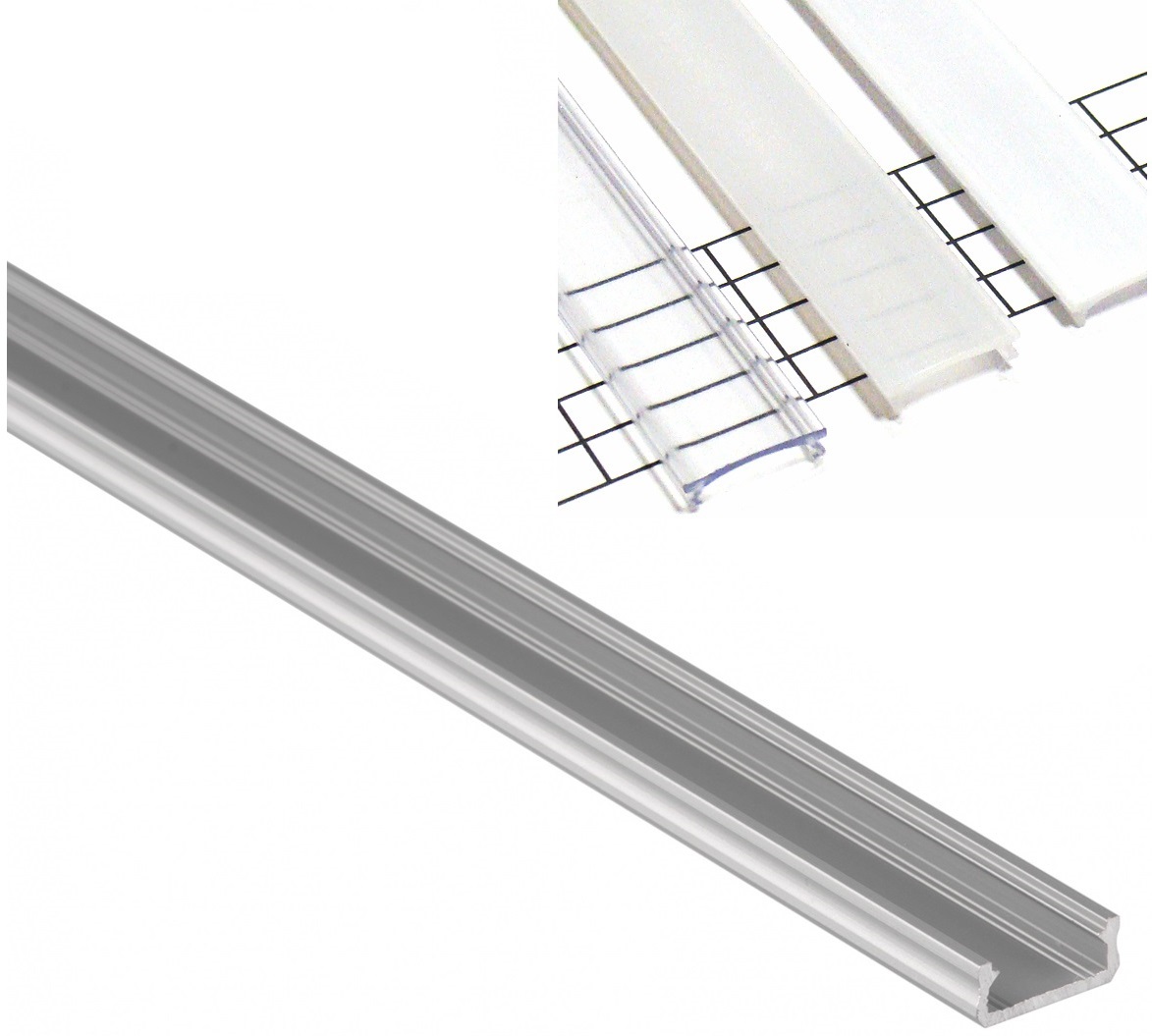 

Alu Profil +klosz Lumines D do taśma Led listwa 1m