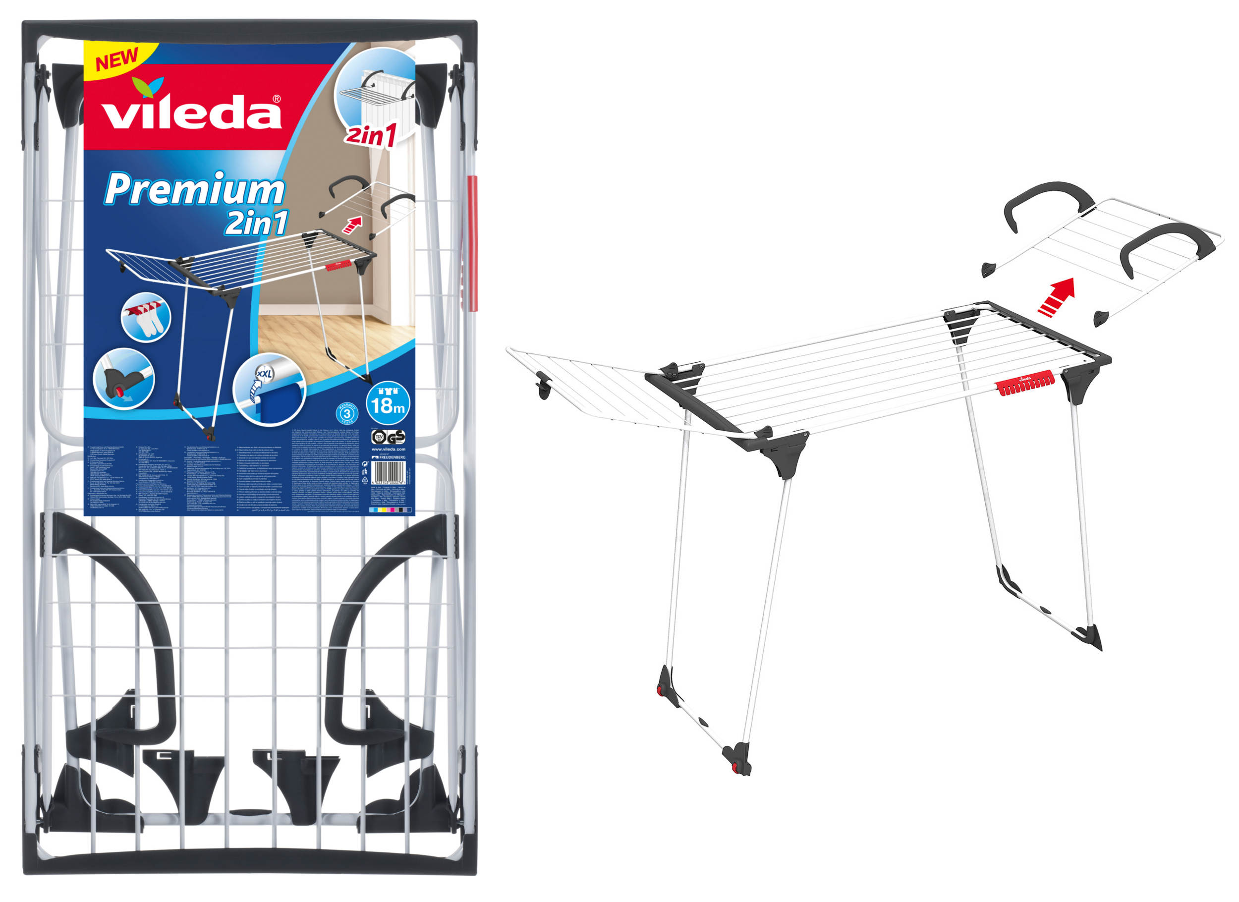 

Suszarka na pranie Vileda Premium 2 in 1