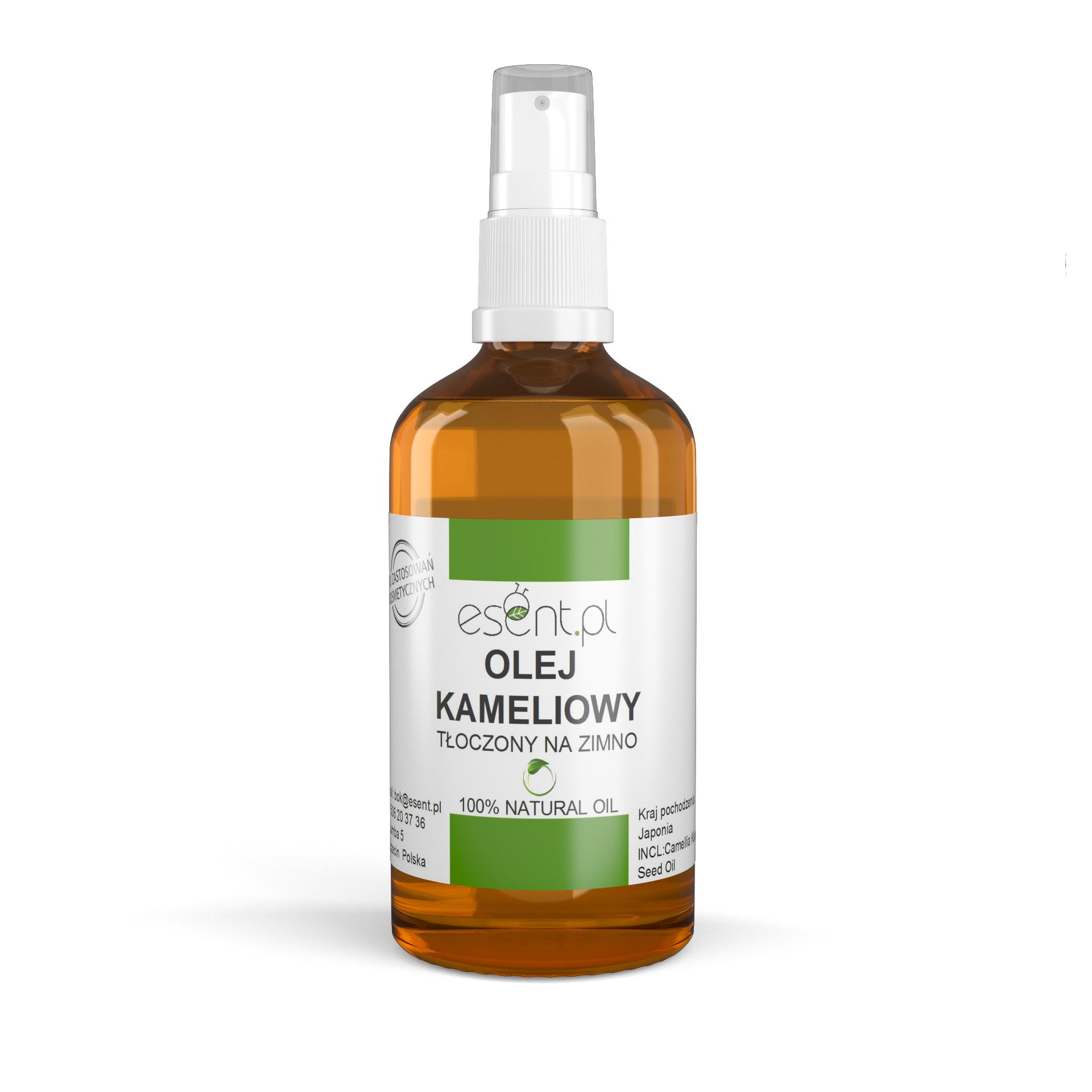 

Olej Kameliowy 50 ml pielęgnuje i wzmacnia włosy