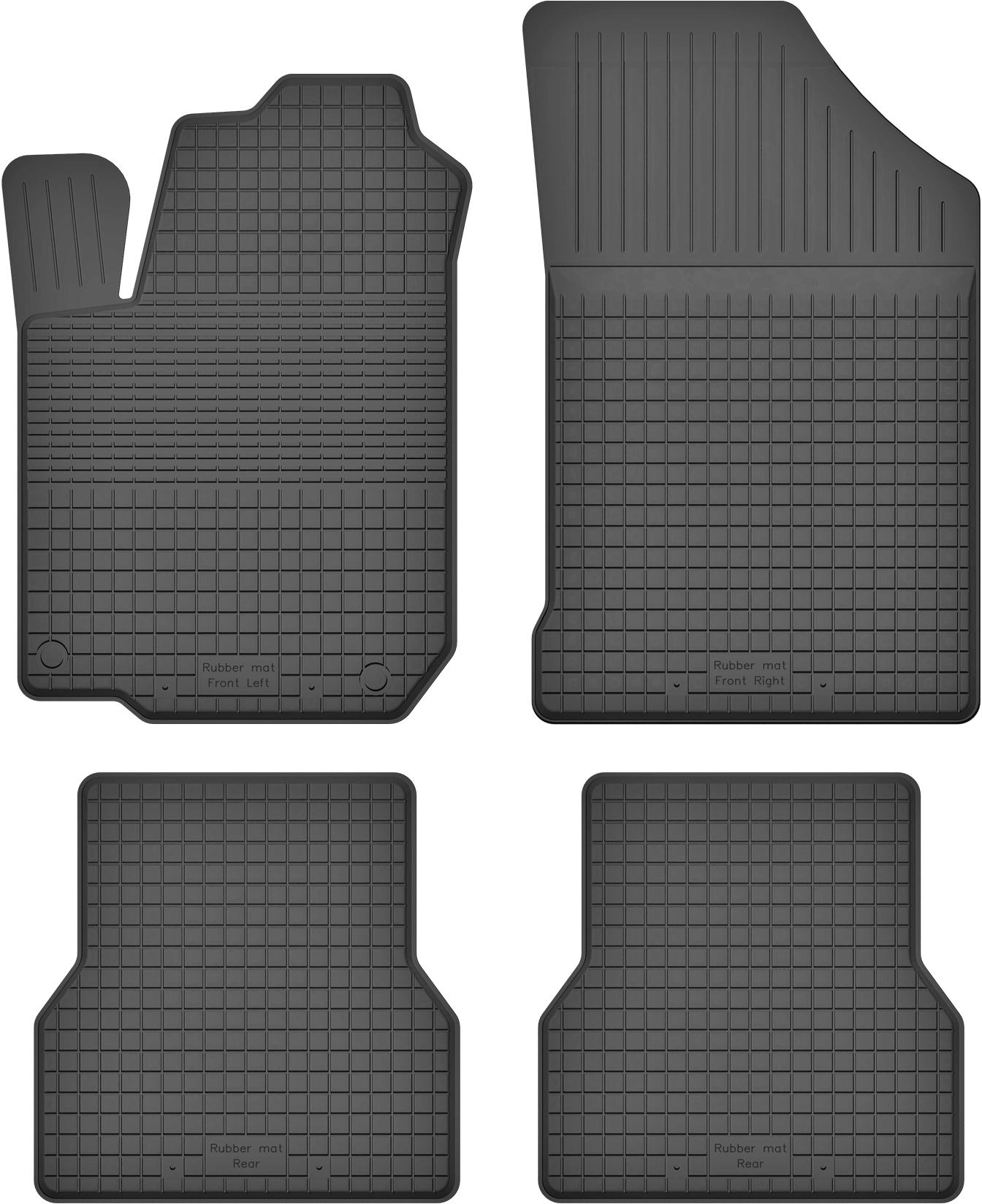 

Opel Meriva I A 03-10 Dywaniki Samochodowe Gumowe