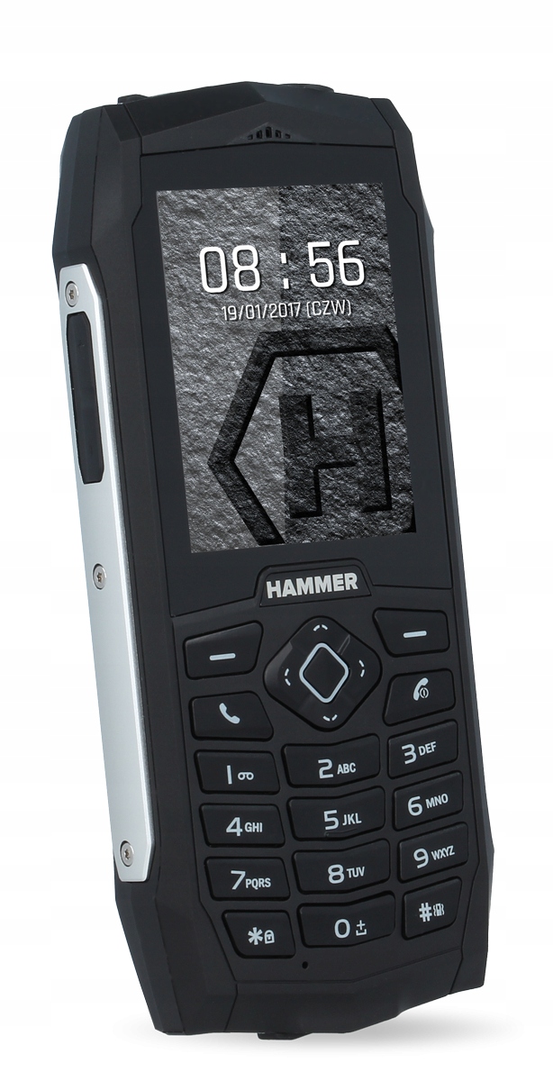 

Hammer 3 srebrny - pancerny telefon 2000 mAh