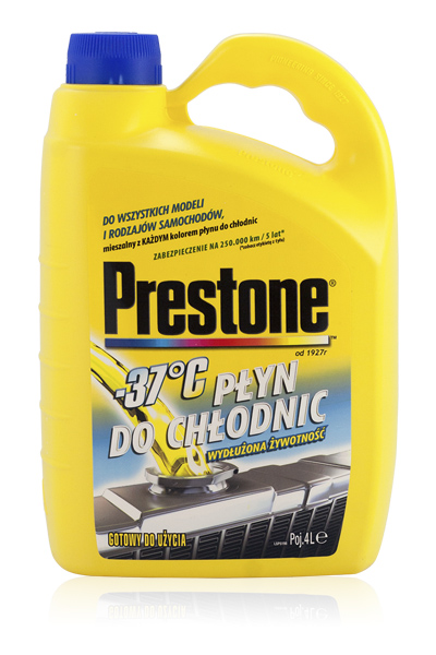 

Prestone Płyn Do Chłodnic Gotowy -37*C 4L uniwer