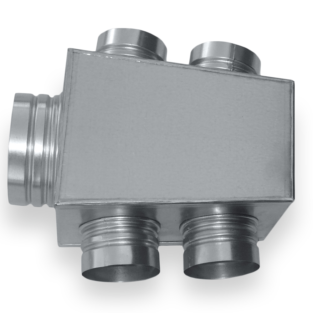 

Skrzynka rozprężna choinka 150-4x100mm wentylacja
