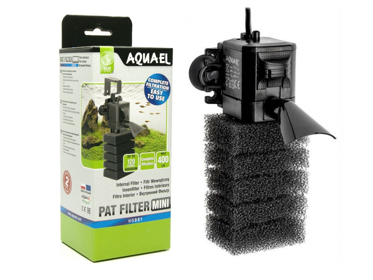 

Aquael Pat Mini filtr wewnętrzny akwarium do 120l