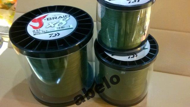 

Plecionka Daiwa J-Braid X8 Green 0,06mm Na Metry