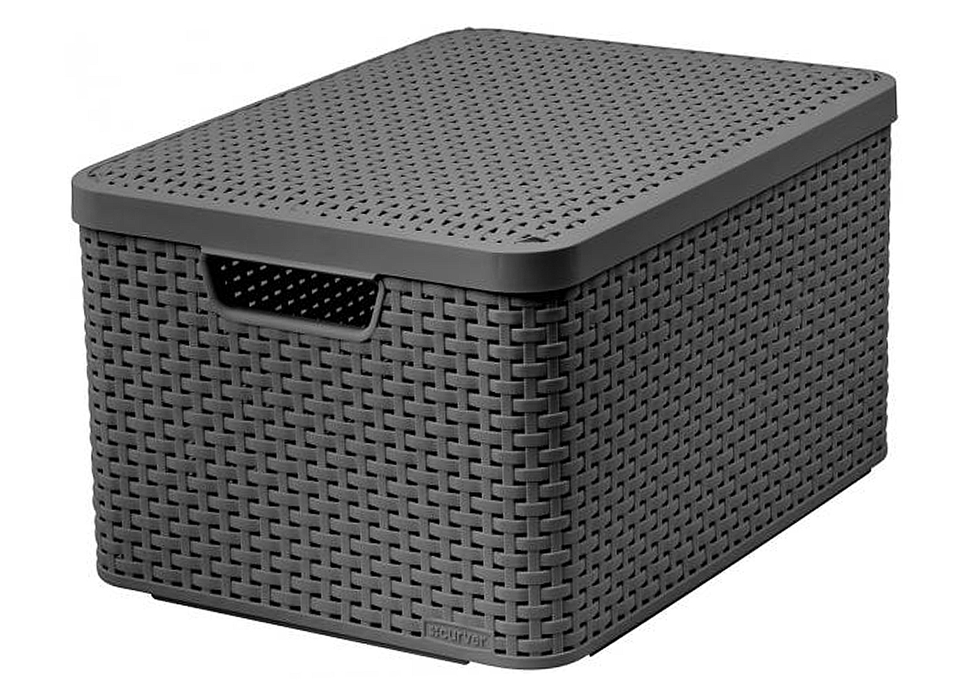 

Curver Kosz Koszyk Z Pokrywą Rattan Style Pudełko