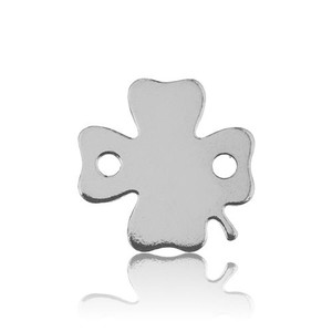

Koniczynka mini łapana łącznik srebro 925
