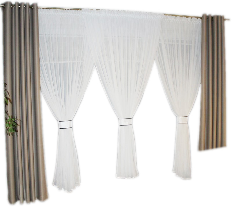 Занавес кокон, высота до 250 см.