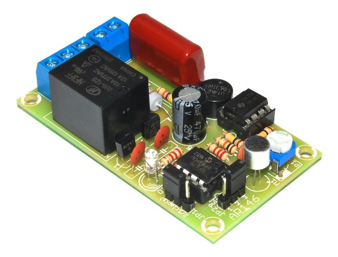 

AR146 Przełącznik dźwiękowy klaskacz 230V kit