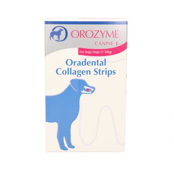 Стоматологические коллагеновые полоски Orozyme (L) 141 г + БЕСПЛАТНО