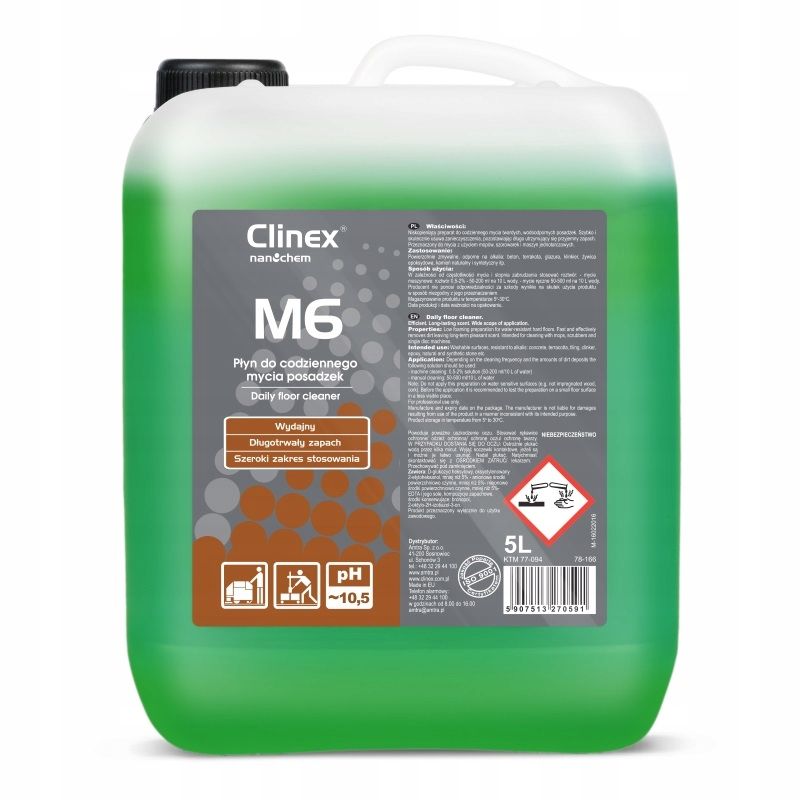

Clinex M6 Medium 5L do maszynowego mycia posadzek