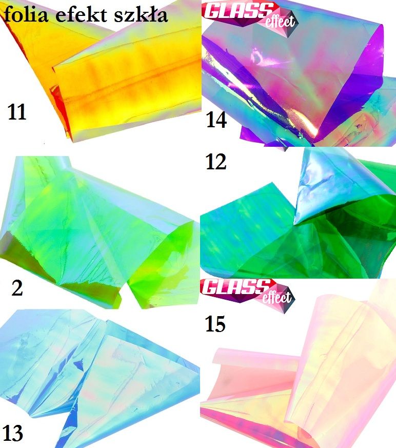 slay FOLIA EFEKT SZKŁA FOLIE SZKŁO MIRROR lustro Marka ManyBeauty