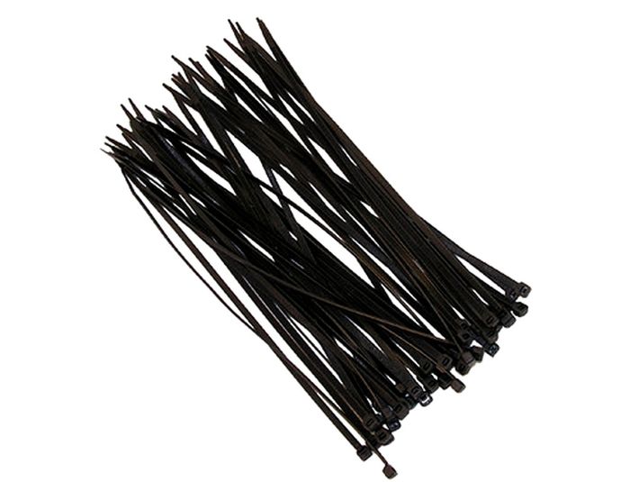 

Opaski zaciskowe czarne Uv 20cmx5mm 100szt..4047