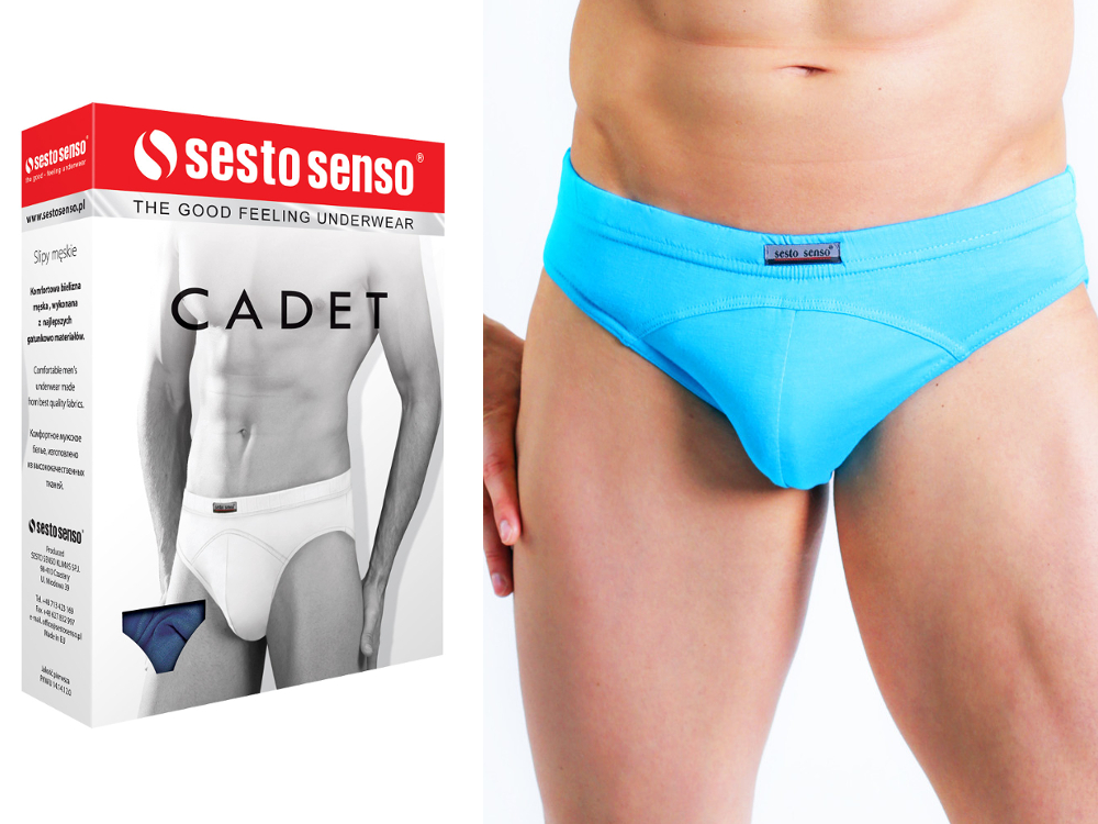 

Męskie slipy sesto senso Cadet Mikromodal r.M