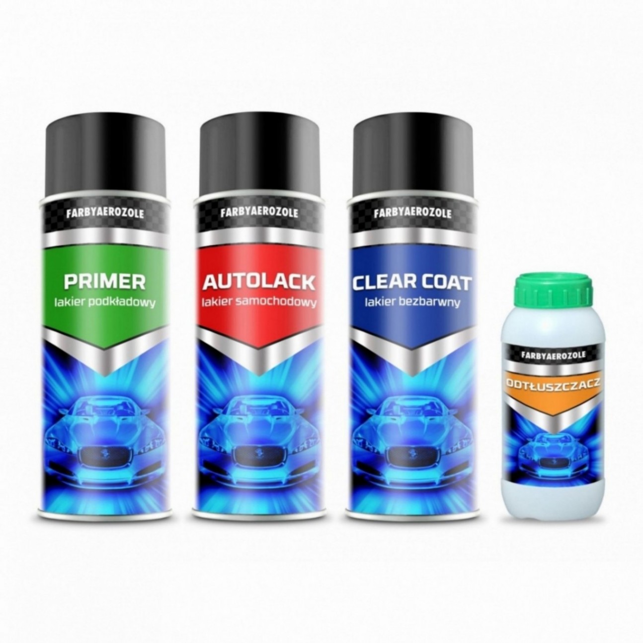 

Zestaw Podkład-baza-klar 3xSPRAY Peugeot Eyc Eycc