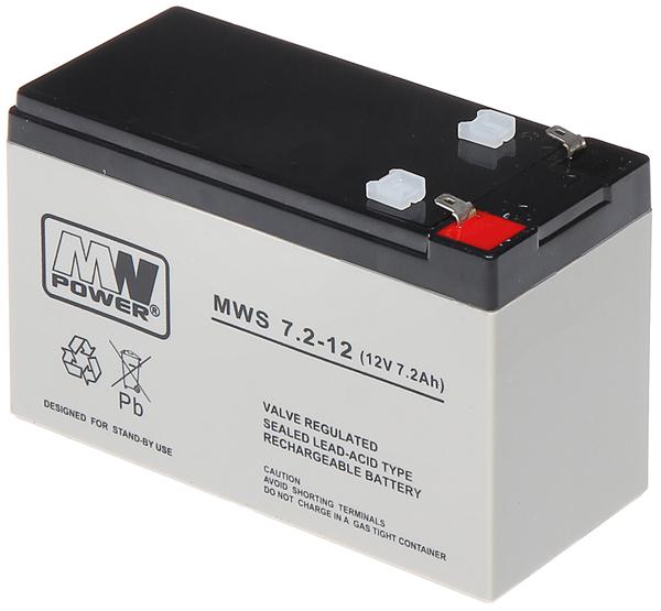 

Akumulator 12V/7.2AH-MWS Abcv
