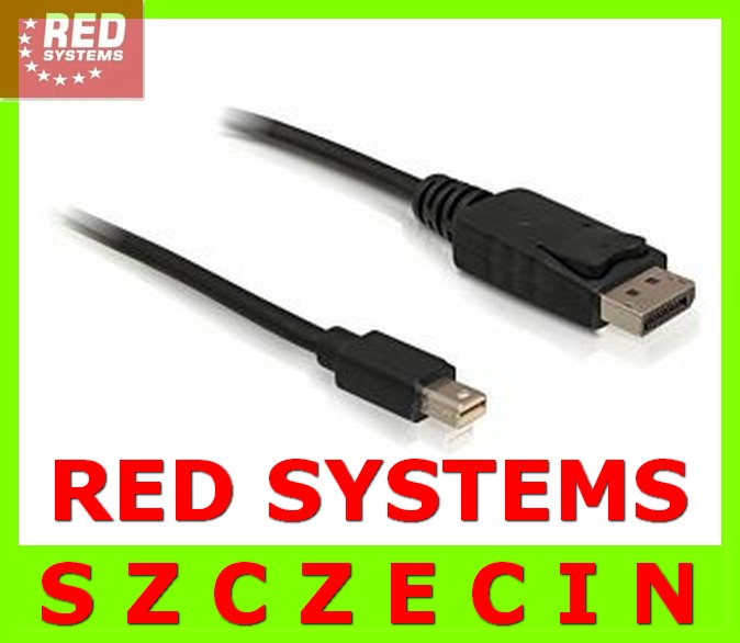 Kabel mini DisplayPORT - display Port 5m 2560x1600 Złącza DisplayPort - mini DisplayPort