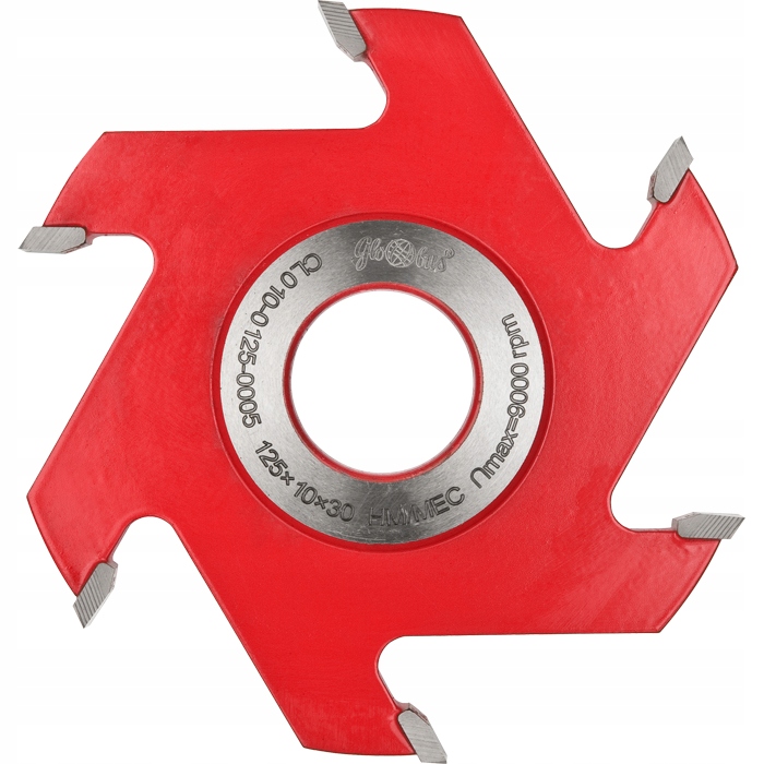 Frez prosty Z=6 140x30x12 HM GLOBUS Marka Globus