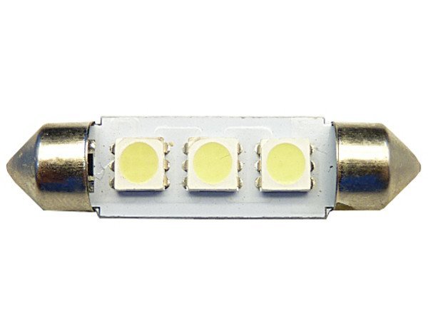

10x42 żarówka Led rurkowa 42mm 3 Smd C5W C10W 12V