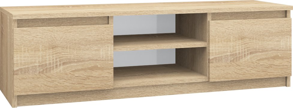 

Szafka Stolik Rtv Telewizor 120cm Komoda Sonoma