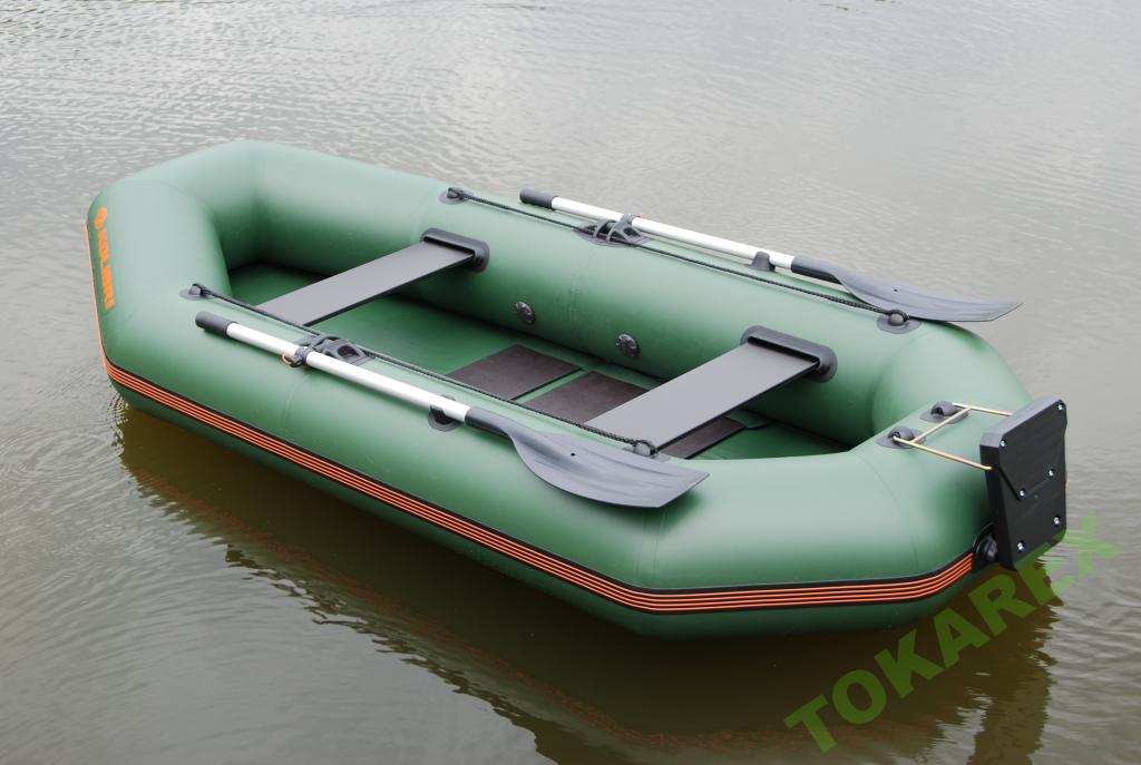 PONTON WĘDKARSKI TURYSTYCZNY KOLIBRI K-280TL PP Kolor zielony