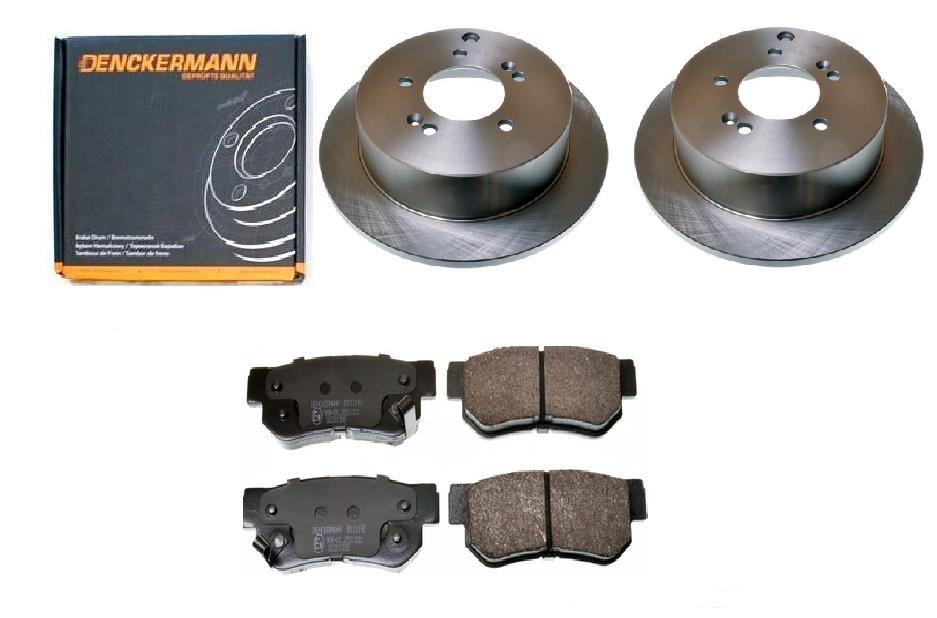 Kotouče Kostky Tucson I 4X4 Santa Fe 01-05 Trajet Sportage Zadní 284mm sada