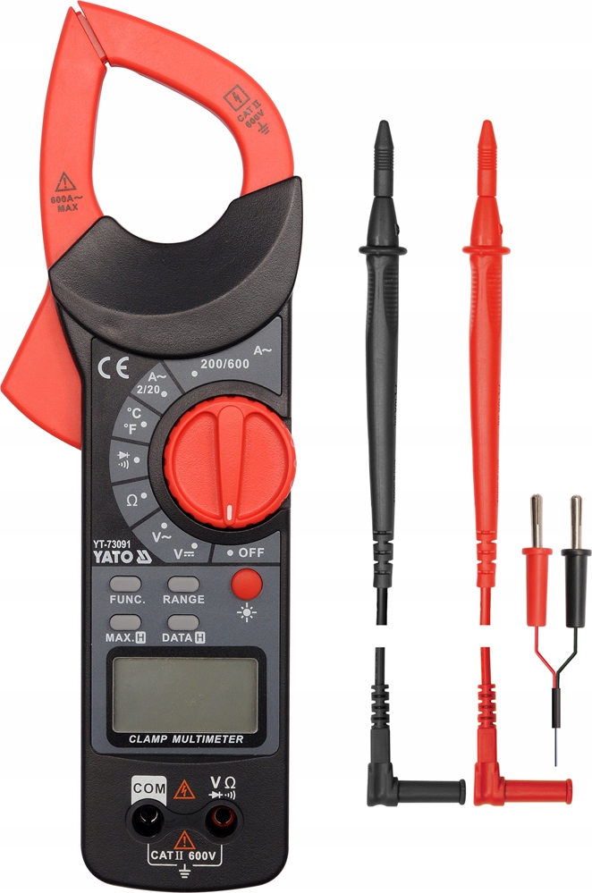 

Yato Miernik Cyfrowy Multimetr Cęgowy YT-73091