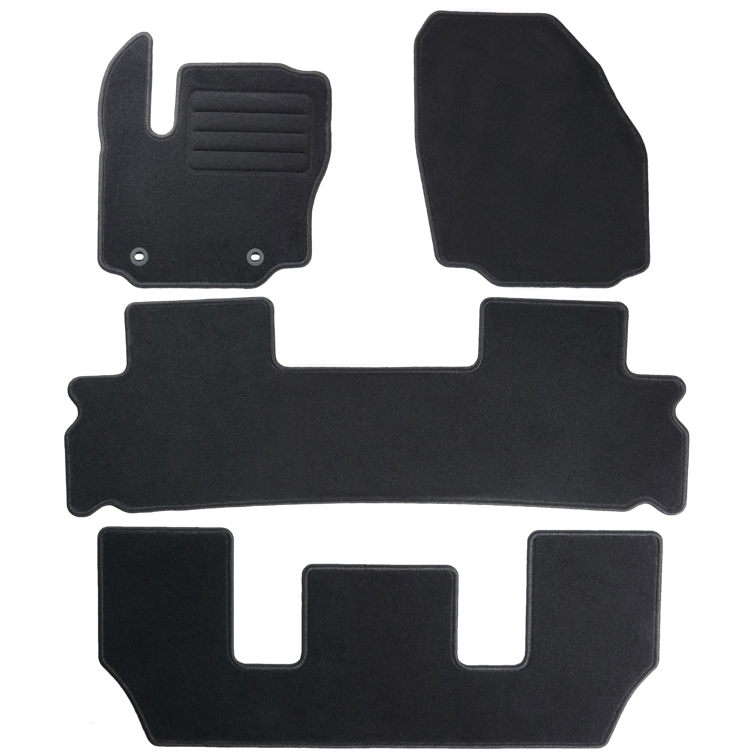 Ford Galaxy II 7m 2006-2012 Dywaniki Basic Carmat