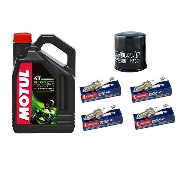 Масло Motul фильтр свечи KAWASAKI Z1000 03-06R.