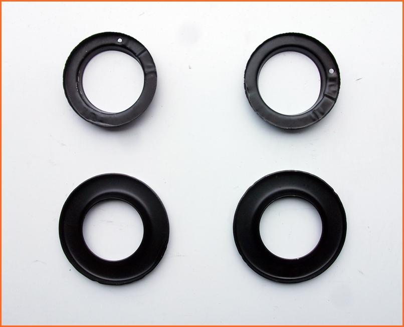 Крепление пружины задняя верхняя+нижняя FIAT 126p 4pcs