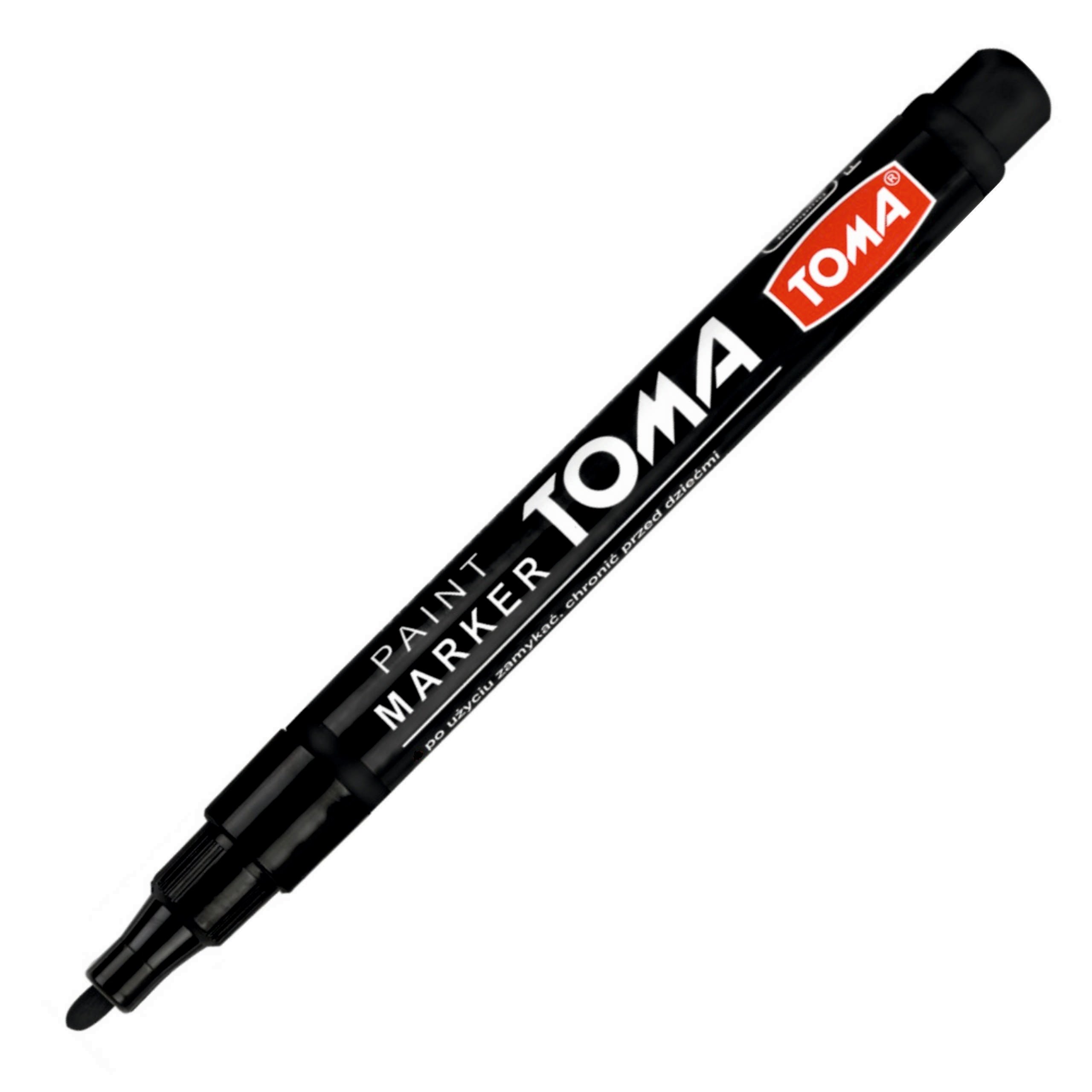 

Marker olejowy, permanentny czarny Toma TO-441