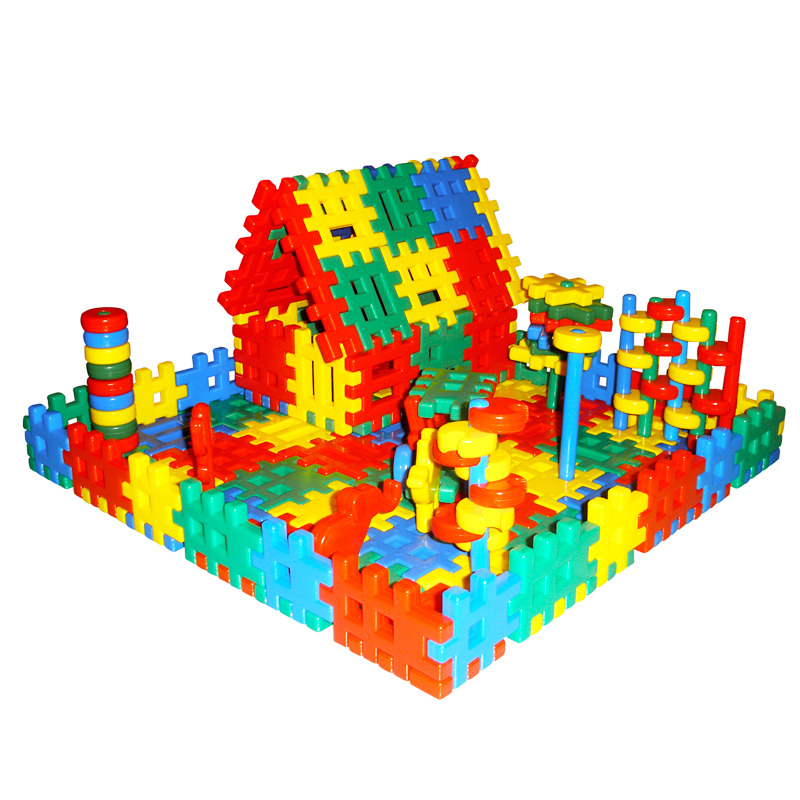 POLSKIE KLOCKI WAFLE MEGA PAKA - 190 ELEMENTÓW Marka Mejpol