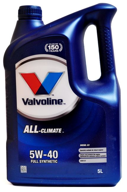 OLEJ VALVOLINE All-Climate Diesel 5W40 5L DPF Model All Climate