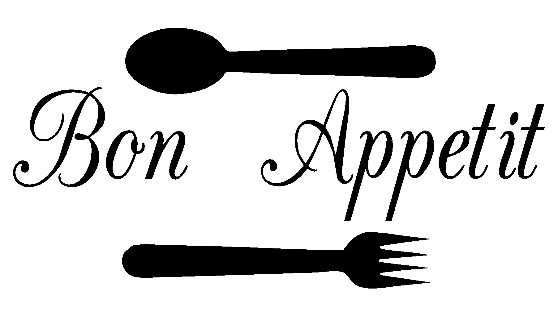 

Bon Appetit Kuchnia naklejki na ścianę ścienne 100