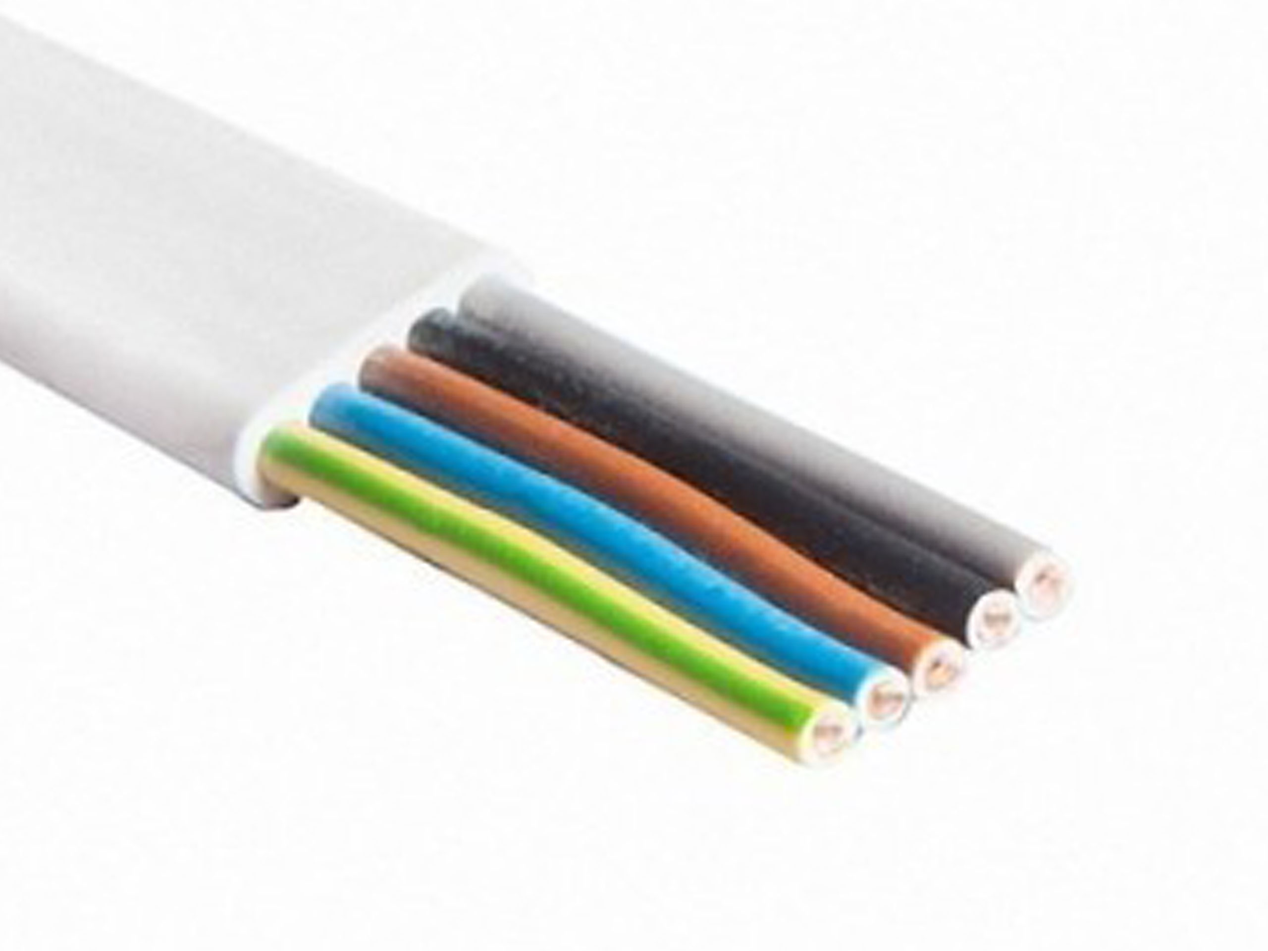 

Przewód YDYp 5x4 mm2 450/750V Biały 1m G-003053