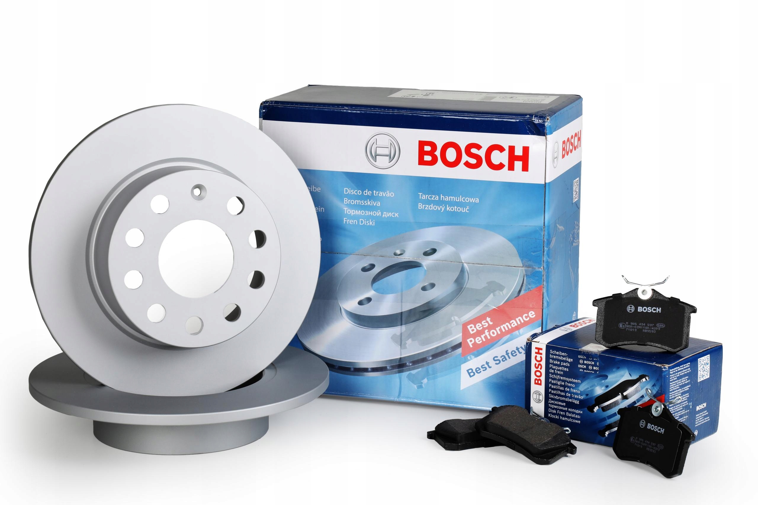 

Tarcze Klocki Bosch Tył Audi A4 B6 B7 245mm