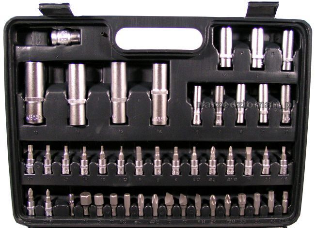 ZESTAW KLUCZY NASADOWYCH 94SZT + BITY 40SZT YATO Kod producenta YT-0400