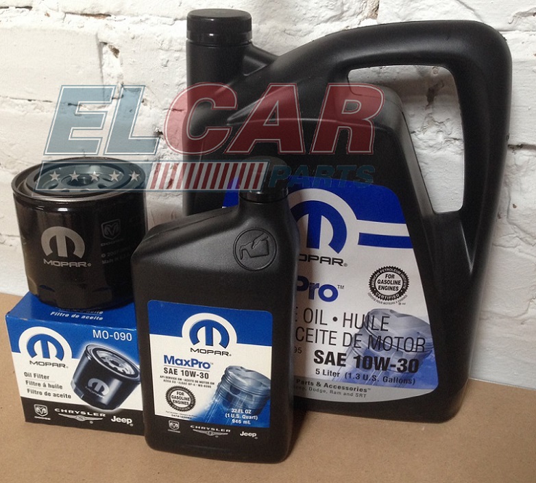 olejový filter 10W30 Mopar Dodge Ram 1500 4.7 V8 02-08