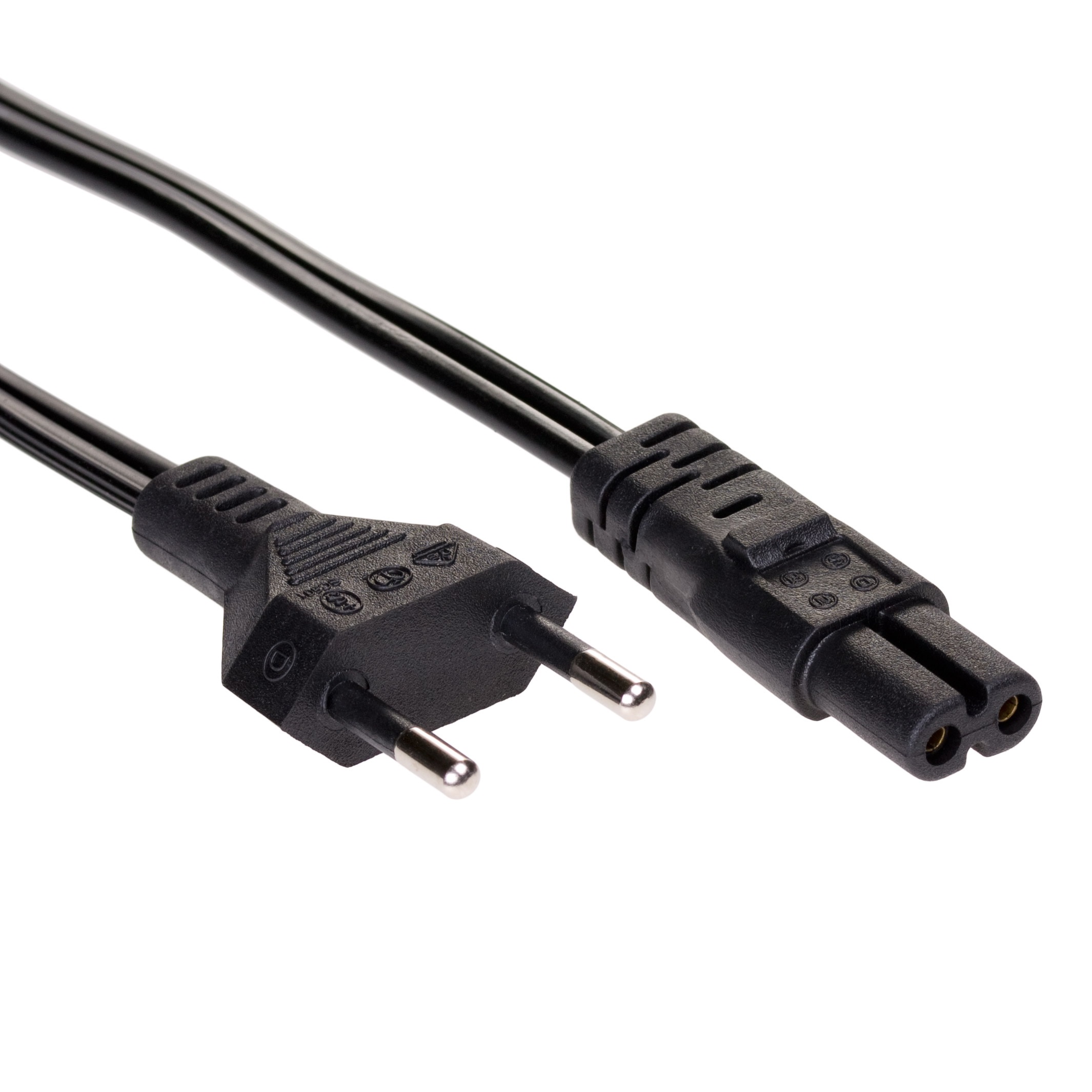 кабель iec c7 2. сетевой шнур td-2729 (2 pin) 1. кабель электропитания euro 2 pin plug. 2 prong power cable. кабель питания 2pin евростандарт.