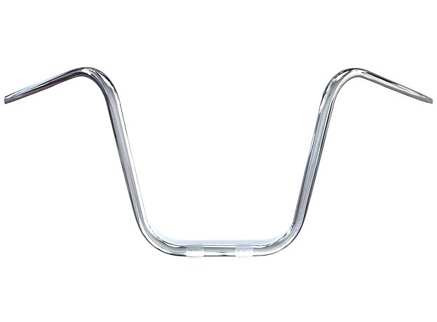 ХРОМИРОВАННЫЙ РУЛЬ ДЮЙМОВ ЧОППЕР УЗКИЙ НИЗ H-D