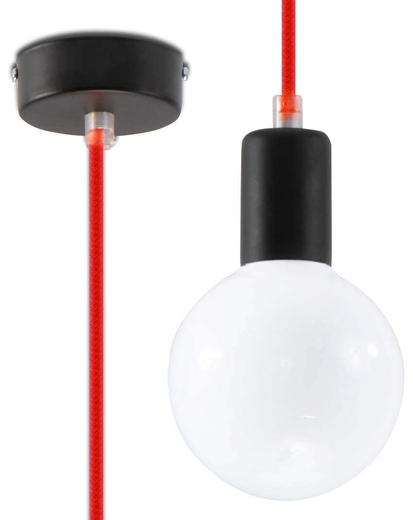 

Lampa Wisząca Sufit Edison Różne Kolory Sollux 06