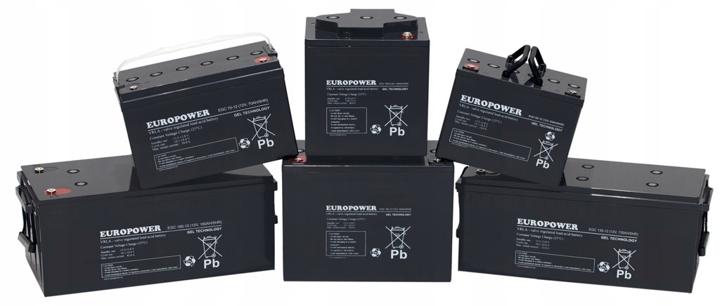 Akumulator 42Ah/12V EPS42-12 EUROPOWER AGM 10-12l. Producent Europower