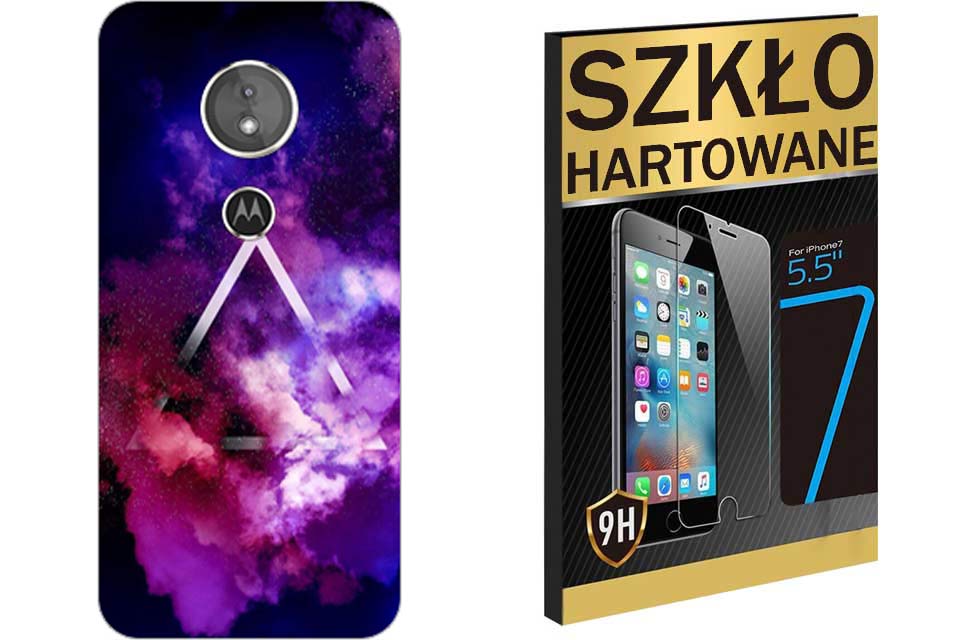 

200wz. Etui+szkło do Motorola Moto E5 Obudowa Case
