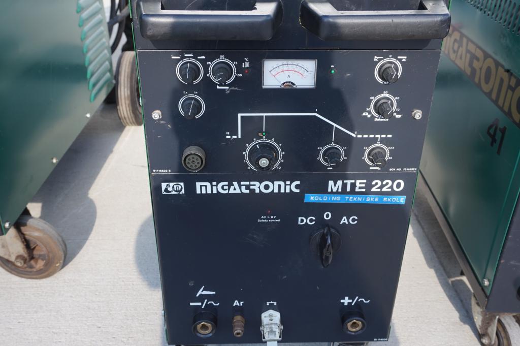 TIG AC/DC+MMA MIGATRONIC MTE 220!!!! - RATY! - Kod producenta TIG