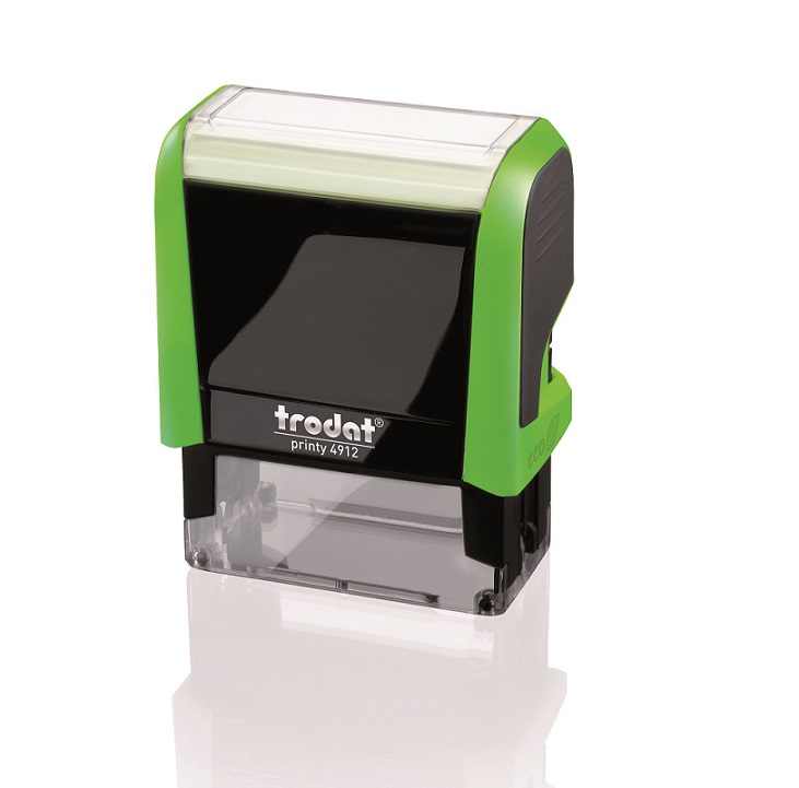 Pieczątka Trodat 4912 47x18mm + Gumka 1-5 linii Liczba wersów 1-2 wersy 3-4 wersy 5-6 wersów