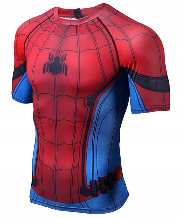 Koszulka Termoaktywna SPIDER-MAN Homecoming S Marka bez marki